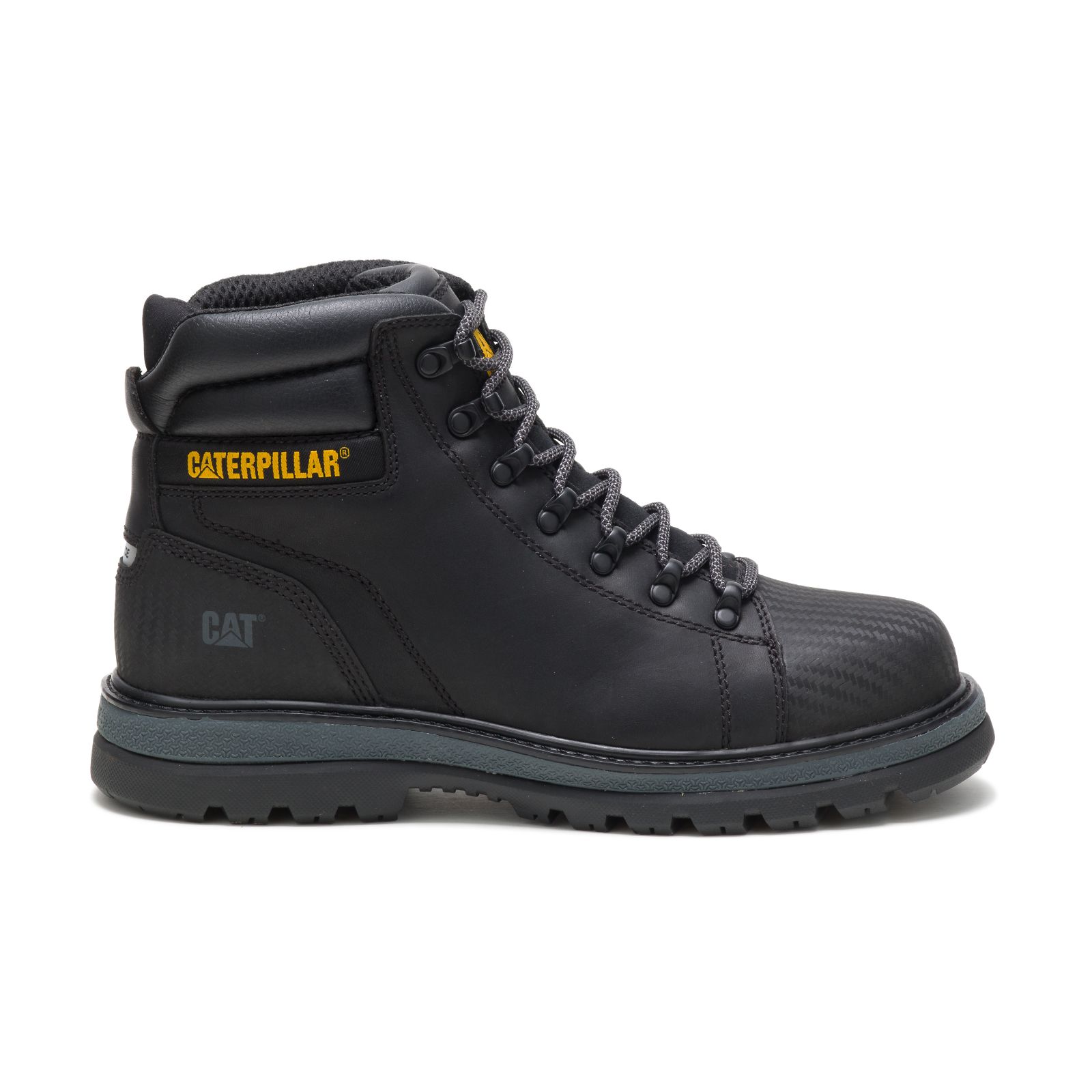 Caterpillar Men's Foxfield Steel Toe Work Boots Black CAT-72801